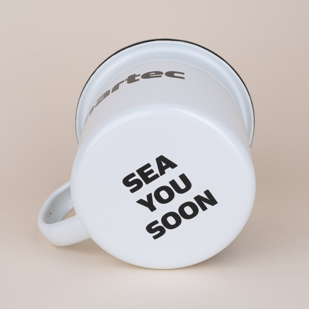 Emaljekop, bund - Sea You Soon